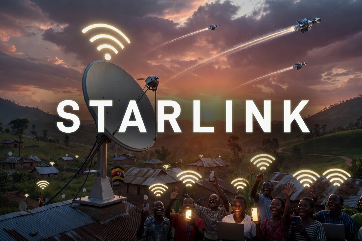 Starlink Just Landed in Uganda – And the Internet Game is About to Change Forever!